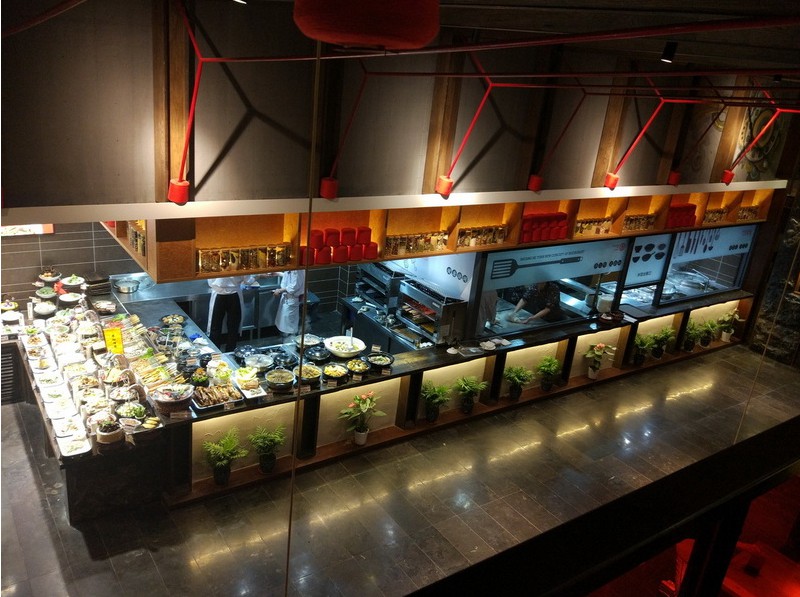 餐飲開放式廚房如何設(shè)計？開放式廚房效果圖